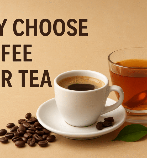 Why Choose coffee over tea